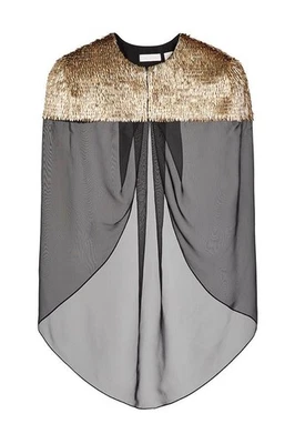 SASS & BIDE  "Beautifully Said"  Embellished Cape - Size 14 - $750 - Image 1 of 4