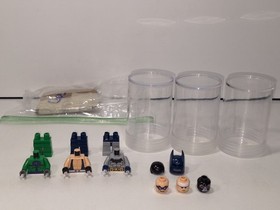 Lego Bane,The Riddler & Batman Minifigures From  7787 New BAT021 ,BAT022,BAT023