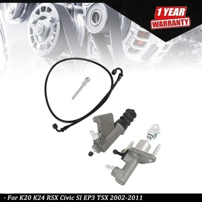 Kit completo de embrague CMC y esclavo apto para Honda Civic Acura RSX 2002-2011 2,0 L Foto 1 de 4