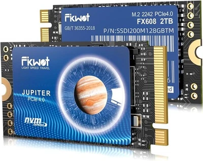 Fikwot M.2 2242 NVMe SSD 1TB 500GB PCIe Gen4.0 x4 Internal SSD Solid State Drive