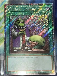 Yugioh Upstart Goblin RA03-EN096 Platinum Secret Rare 1st Ed NM - Picture 1 of 1
