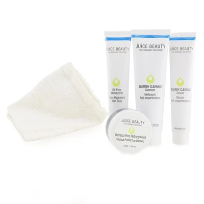 Juice Beauty Blemish Clearing Solutions Kit : Cleanser + Moisturizer + Mask +... - Image 1 of 4