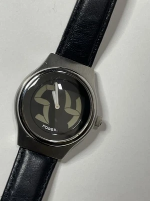 Vintage Fossil Sport Line Mens 37mm  Big Tic JR-7846 New Battery. - Image 1 of 4