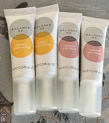 Balance Me 2 x MINI Vitamin C Repair Serum + Wonder Eye Cream NEW Worth £52 - Image 1 of 4