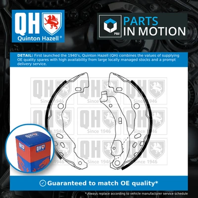 Brake Shoes Set fits RENAULT SANDERO/STEPWAY Mk1 1.4 2009 on K7J710 QH Quality — 第 1/4 张图片