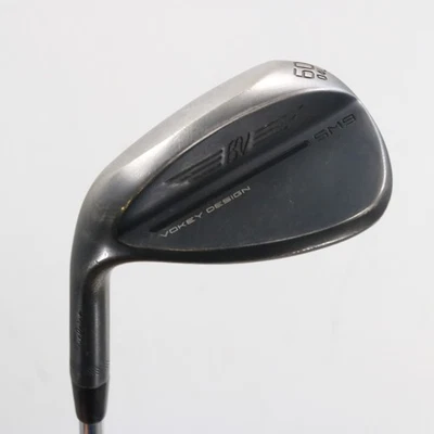 Titleist Vokey SM9 Jet Black Lob Wedge 60 Deg 60.04L Steel Left-Handed S-156069 - Image 1 of 4