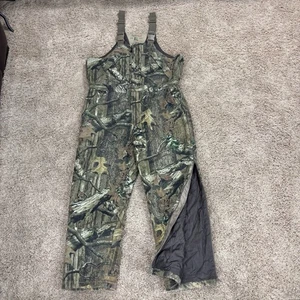 Redhead Silent Hide Thermolite Men’s XL Bib Overalls Realtree Pockets Zip Legs - Picture 1 of 24