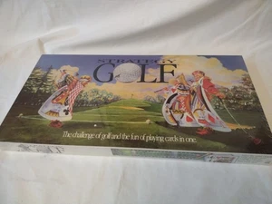 Strategy Golf Board Game Challenge of Golf & Fun of Playing Cards In One 1990NEW - Picture 1 of 7