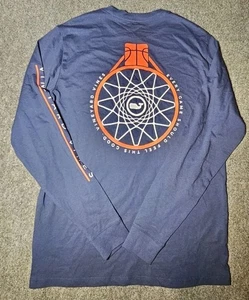 Vineyard Vines Herren Nothing But Net Basketball blau L/S Tasche T-Shirt Gr. XS - Bild 1 von 9