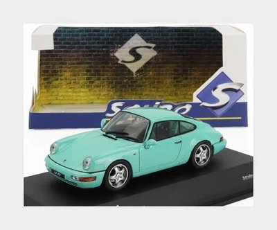 1:43 SOLIDO Porsche 911 964 Rs Clubsport Coupe 1994 Light Green SL4312903 - Immagine 1 di 2