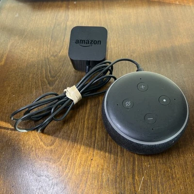 Amazon Echo Dot 3rd Generation w/ 15w Genuine Power Supply Echo Dot 3rd–5th MINT - Image 1 of 4
