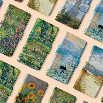 Personalised Wallet Phone Case for iPhone 16 16e 15 14 13 Pro Max Claude Monet - Image 1 of 4