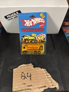 1983 Hot Wheels Workhorses "Mayflower " Hiway Hauler Bubble Has Crack - Picture 1 of 13