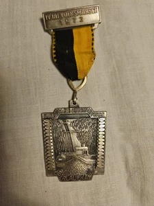 Volksmarsch 1973 Berlaufkanal Medal - Picture 1 of 7