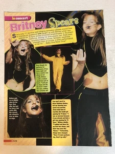 Britney Spears In Concert Vintage Magazine Article One Page ART4 - Picture 1 of 2