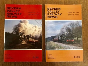 Noticias de ferrocarril vintage de Severn Valley x2. Primavera 1995 y 1996. - Imagen 1 de 3