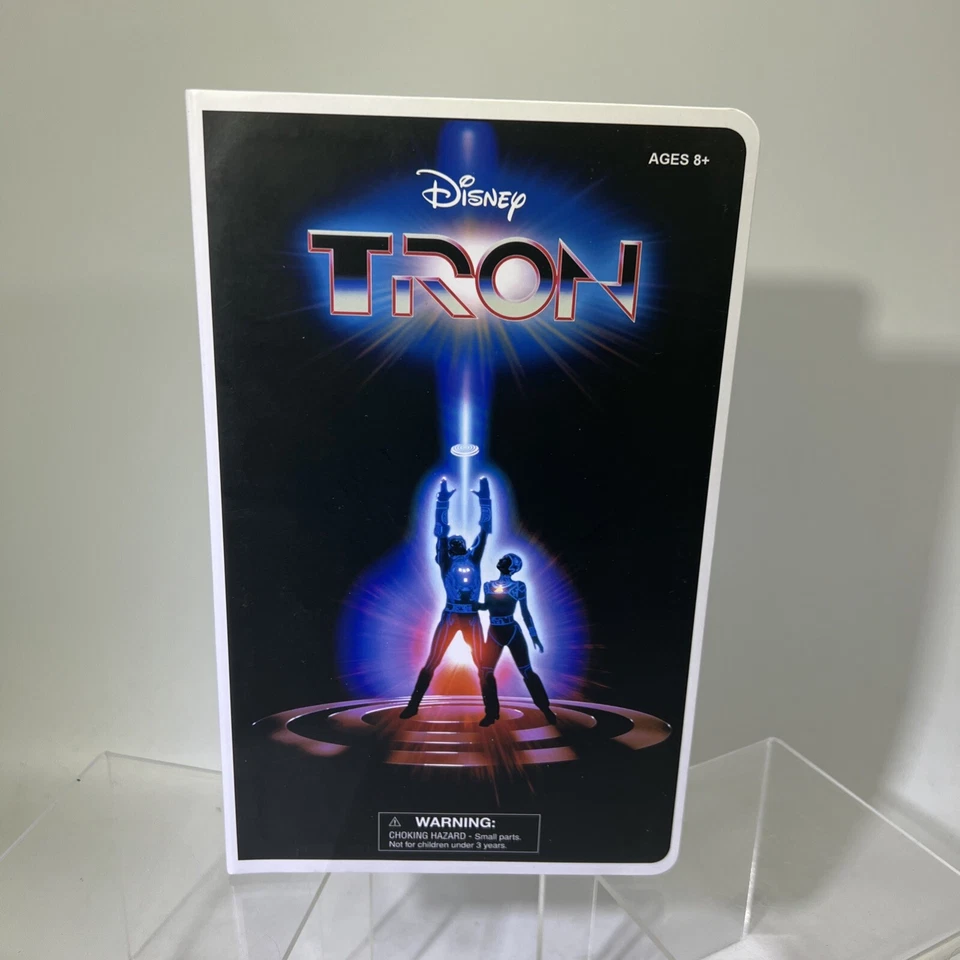 Figura de acción Diamond Select Toys Tron estilo VHS 2020 SDCC exclusiva LE/3000 #ML Foto 1 de 4