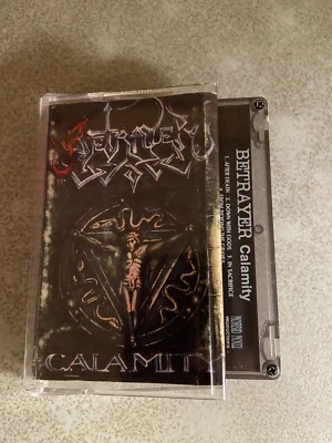 Betrayer ‎Calamity 1st Press 1994 Cassette Vader Sinister Mortify Slaughter - Image 1 of 4
