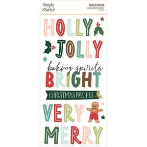 Simple Stories - Backspirituosen heller Schaumstoff Aufkleber, BAKI8323 - Bild 1 von 2