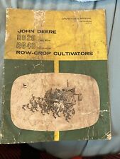 John Deere RG20 RG40 Row-Crop Cultivator Operator Manual OM-N159050