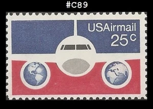 USA5 #C89 MNH Plane & Globes - Picture 1 of 1