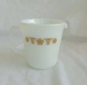 Vintage Pyrex Gold Butterfly Creamer - Picture 1 of 4
