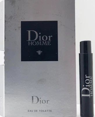 Dior Homme Eau De Toilette Vial Spray Para Hombres 0.03 / 1.0 ml OZ Tamaño de Muestra! Foto 1 de 4