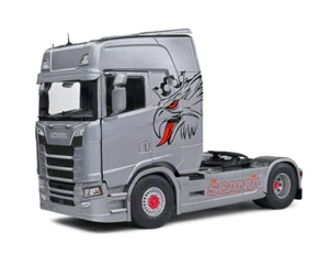Scania S580 V8 Traktor 1/24 2023 Highline Grau Silber Métallisé-solido S2400305 - Bild 1 von 8