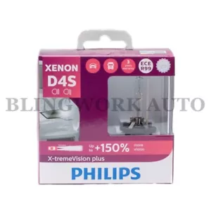 2PC AUS PHILIPS D4S GEN 2 X-treme Vision + 150 % Xenon HID Headlight Bulb xtreme - Picture 1 of 17