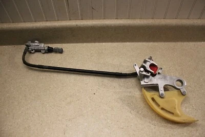 2002-2004 Honda CR125R Rear Brake Master Cylinder & Brake Caliper 6227 S79 - Image 1 of 4