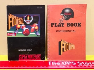 Super Play Action Football (Super Nintendo) Nur Bedienungsanleitung & Spielbuch! - Bild 1 von 9