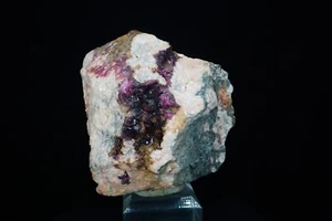 Roselit / Bou Azzer, Marokko / seltenes Mineralienpräparat - Bild 1 von 3