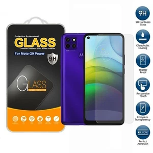 Pour Motorola G9 Alimentation Protection Écran en Verre Trempé - Photo 1 sur 12