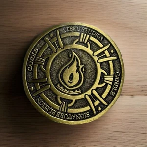 Moneda Coleccionista Videojuego Exclusivo Candle Signature Edition - Imagen 1 de 2