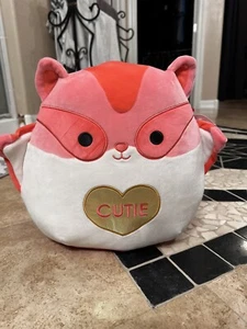 Squishmallow Rayn the Sugar Glider 12” Plush Valentine Day Cutie Flying Squirrel - Picture 1 of 5