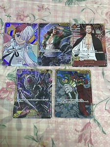 One Piece Card Game 5 types of secret cards - Picture 1 of 2