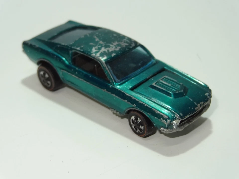 Hot wheels Redline CUSTOM FORD MUSTANG - AQUA (386) - Image 1 of 4