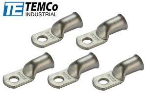 Lote de 5 anillos de orificio 1/0 5/16" terminal lengüeta chapado en cobre calibre AWG - Imagen 1 de 7