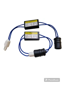 2x T10 W5W sin ningún mensaje de error Check resistencias resistencia resistencia carga - Imagen 1 de 3