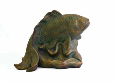 Pondmaster 03770 Spouting Fish Resin Statue Fountain Spitter Garden & Pond Decor - Image 1 of 3