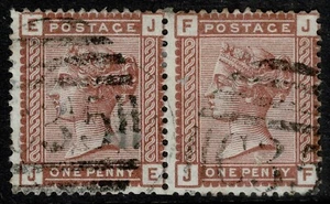 1880 GB Used Abroad PANAMA C35 1d Venetian Red JE-JF SG 166 / Z110 Fine Strike - Picture 1 of 1