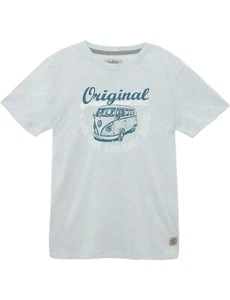 Herren T-Shirt VW Bulli Surfer-Shirt »ORIGINAL RIDE« Hellblau Blau - Picture 1 of 2