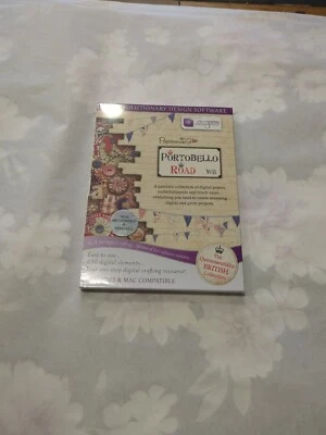Docrafts papermania Portobello Road cd rom Digital Designer Paper Craft Pc / Mac - Image 1 of 2