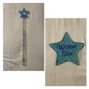 NEW Walt Disney World Cinderella’s Royal Table Glitter Wand & Wishing Star - Picture 1 of 5