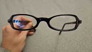 Brillen Gestell Brille Brillengestell mit Strasssteinen Glitzer Steinen Fielmann - Bild 1 von 7