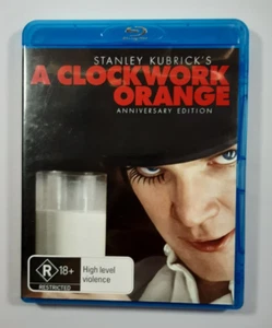 Stanley Kubrick's A Clockwork Orange Blu-ray PAL Movie VGC - Picture 1 of 3