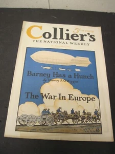Collier's 1914 September 5 Zeppelin World War I - Picture 1 of 12