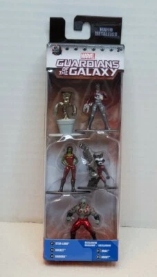 Jada Nano Metalfigs Marvel Guardians Of The Galaxy 5-Pack NIB - Image 1 of 2