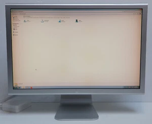 Apple Cinema HD Display A1082 23" Monitor Retro Vintage Coleccionista Sin Fuente de Alimentación - Imagen 1 de 20