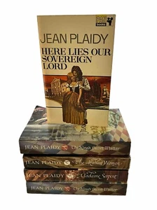 5 X JEAN PLAIDY Novels Madame Serpent Italian Woman Kings Secret Matter Book - Picture 1 of 20